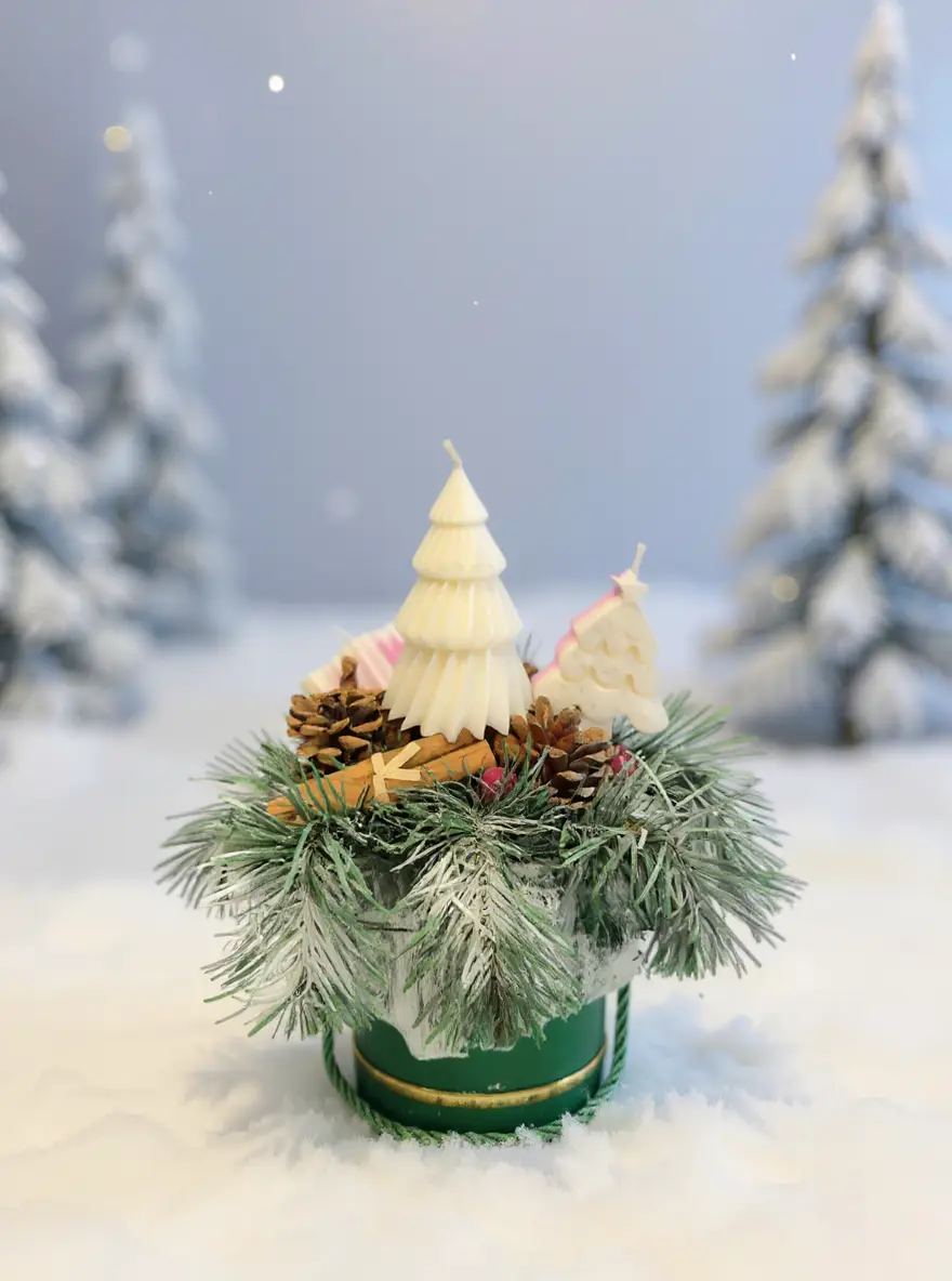 Ekologiczna świeca sojowa Dzika Róża