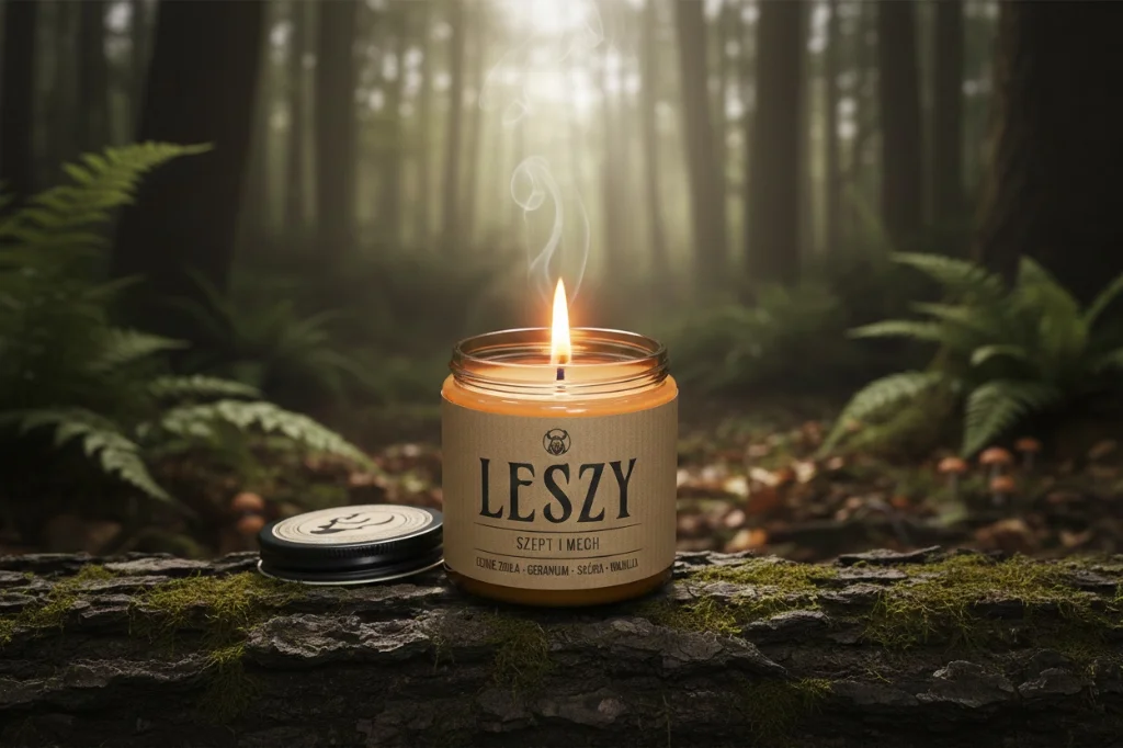 Świeca sojowa Leszy